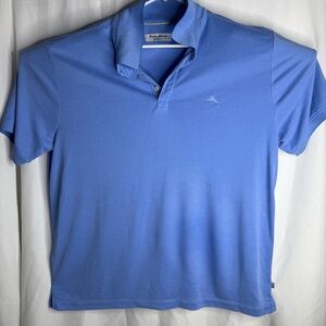 Tommy Bahama Blue Polo Shirt Classic Design